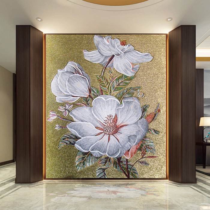 Ứng dụng thực tế của gạch tranh mosaic trong không gian sống