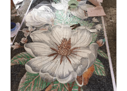 Ứng dụng thực tế của gạch tranh mosaic trong không gian sống