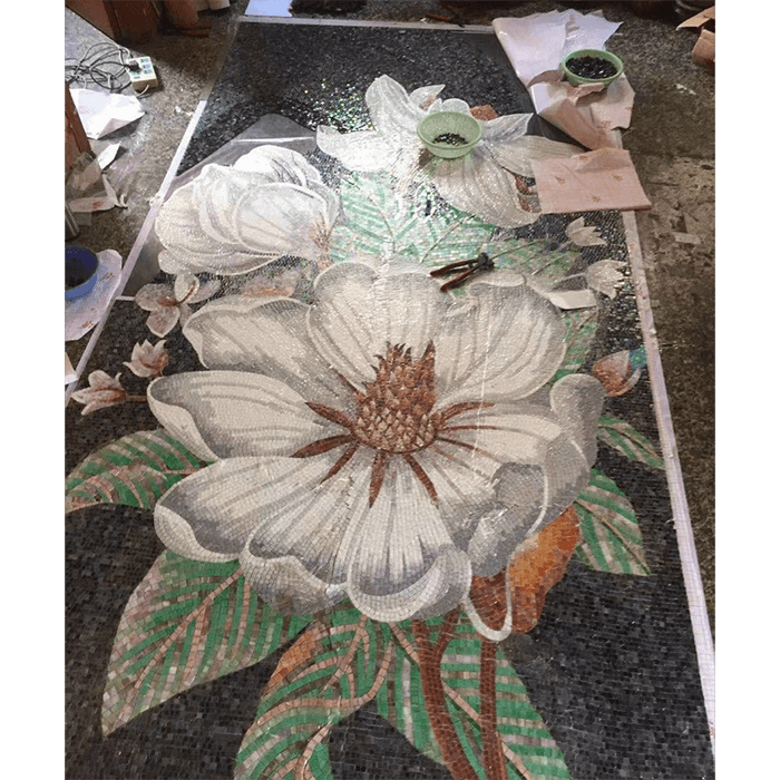 Ứng dụng thực tế của gạch tranh mosaic trong không gian sống