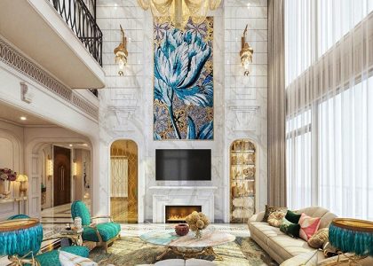 Ứng dụng thực tế của gạch tranh mosaic trong không gian sống