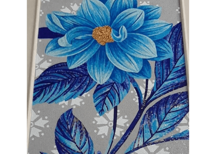 Tranh mosaic gồm những viên gạch nhỏ được nung khoảng 1230 độ C, nhiệt độ nung ổn định mang đến kết cấu vững chắc