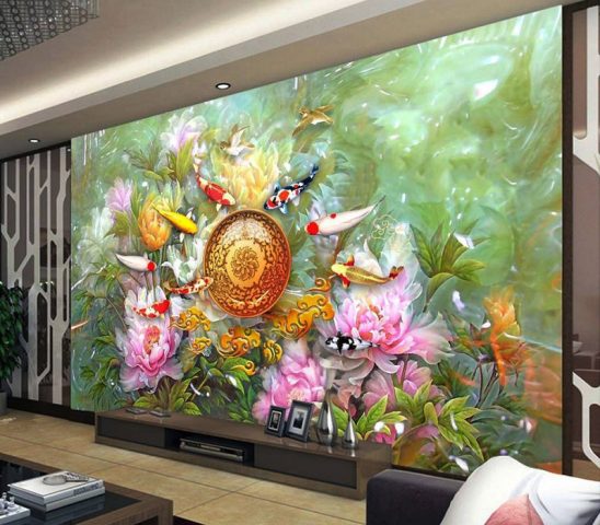 Gạch ốp tường đẹp cho phòng khách – Gợi ý thiết kế sang trọng, hiện đại