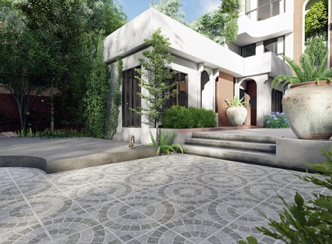 Các loại gạch lát sân chịu lực phổ biến hiện nay