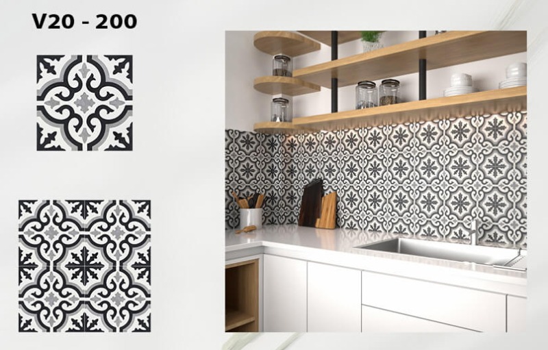 Gạch bông vintage – Khi nghệ thuật cổ điển gặp kiến trúc hiện đại