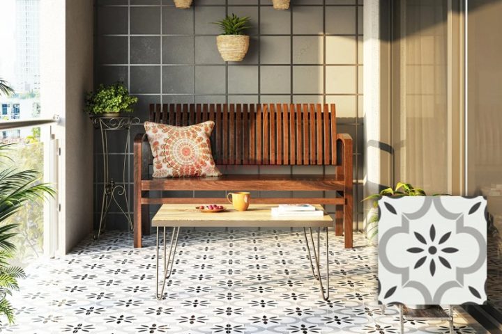 Gạch bông vintage – Khi nghệ thuật cổ điển gặp kiến trúc hiện đại