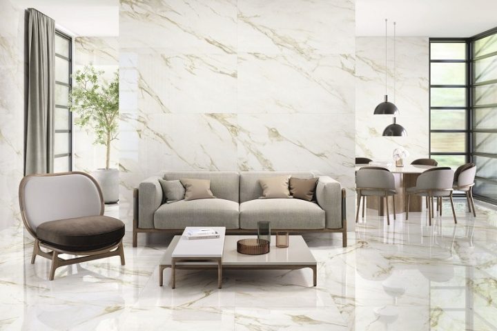Gạch nhập khẩu trung quốc vân đá cao cấp – Xu hướng ốp lát sang trọng hiện đại