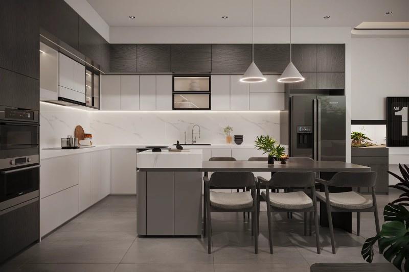 Nên chọn gạch ốp tường phòng bếp loại nào? Ưu & nhược điểm – hướng dẫn chi tiết