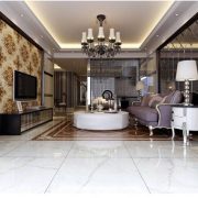 Gạch lát nền phòng khách vân đá sang trọng – Giải pháp hoàn hảo cho không gian cao cấp