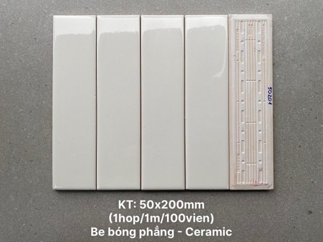 Gạch thẻ Inax 50x200 phù hợp cho những không gian nào?