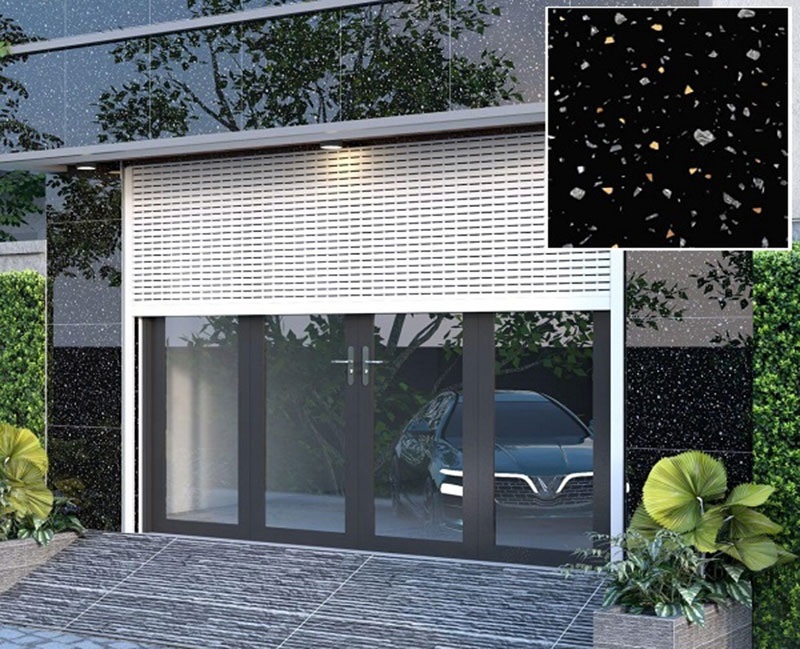 Bí quyết phối màu gạch ốp mặt tiền nhà đẹp chuẩn kiến trúc sư