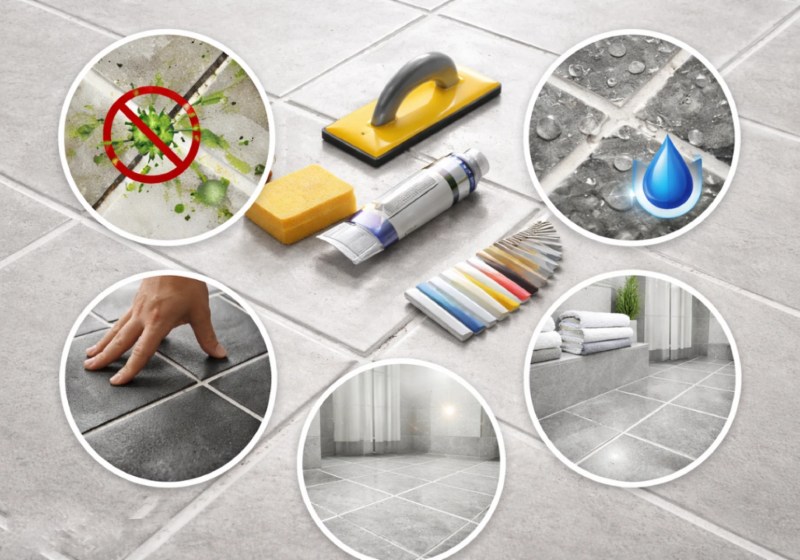 Keo chít mạch có bị mốc không?