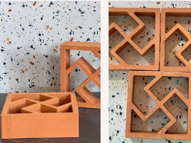 Gạch Thông Gió Chữ Vạn là một loại gạch tự nhiên được sản xuất từ đất sét và nung ở nhiệt độ cao.