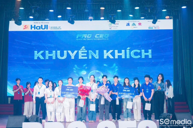 Newlando tài trợ chương trình Proceo 2026 HaUI – Dấu ấn nổi bật tại đêm Chung kết 22/04/2026