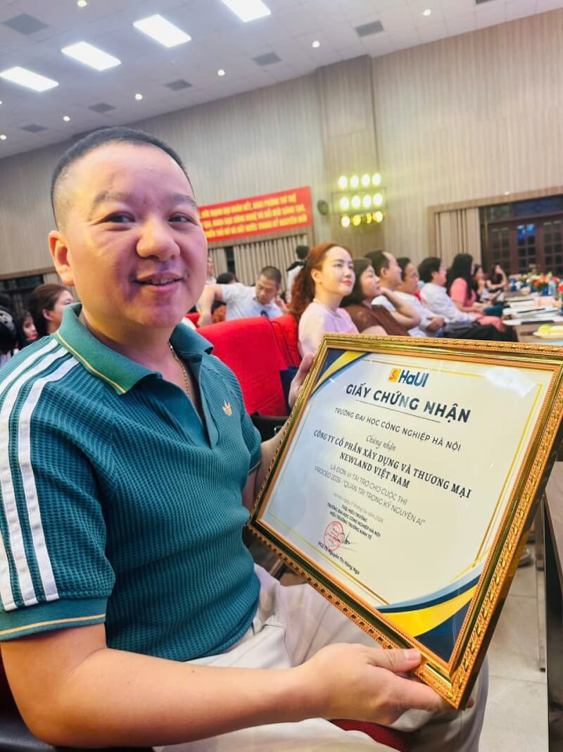 Newlando tài trợ chương trình Proceo 2026 HaUI – Dấu ấn nổi bật tại đêm Chung kết 22/04/2026