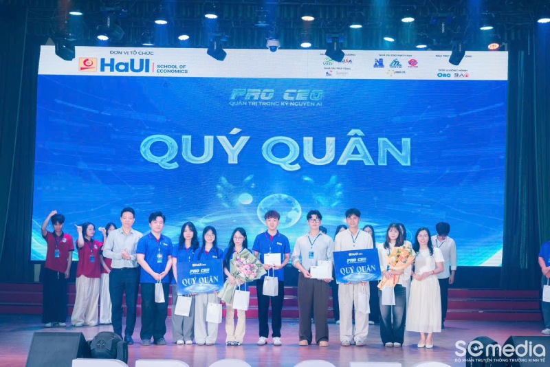 Newlando tài trợ chương trình Proceo 2026 HaUI – Dấu ấn nổi bật tại đêm Chung kết 22/04/2026