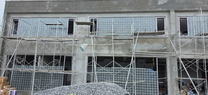 Newlando cung cấp gạch kính sọc đũa cho dự án trụ sở văn phòng GIA BINH INDUSTRIAL PARK, Bắc Ninh