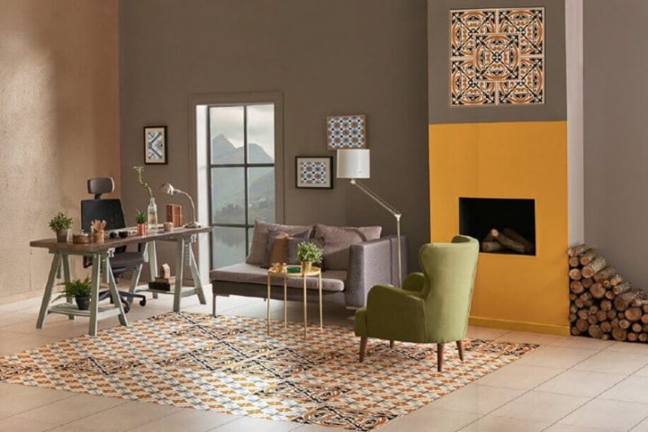 Ứng dụng gạch bông lát nền