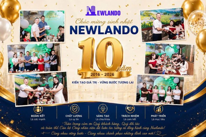 NEWLANDO KỶ NIỆM 10 NĂM THÀNH LẬP (2016 – 2026)