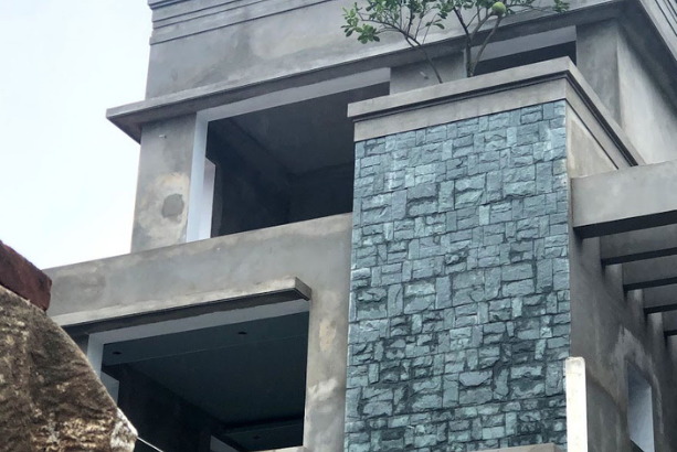 Trang trí mặt tiền bằng đá ốp lát